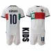 Portugal Bernardo Silva #10 Barnkläder Borta matchtröja till baby VM 2022 Kortärmad (+ Korta byxor) Billigt